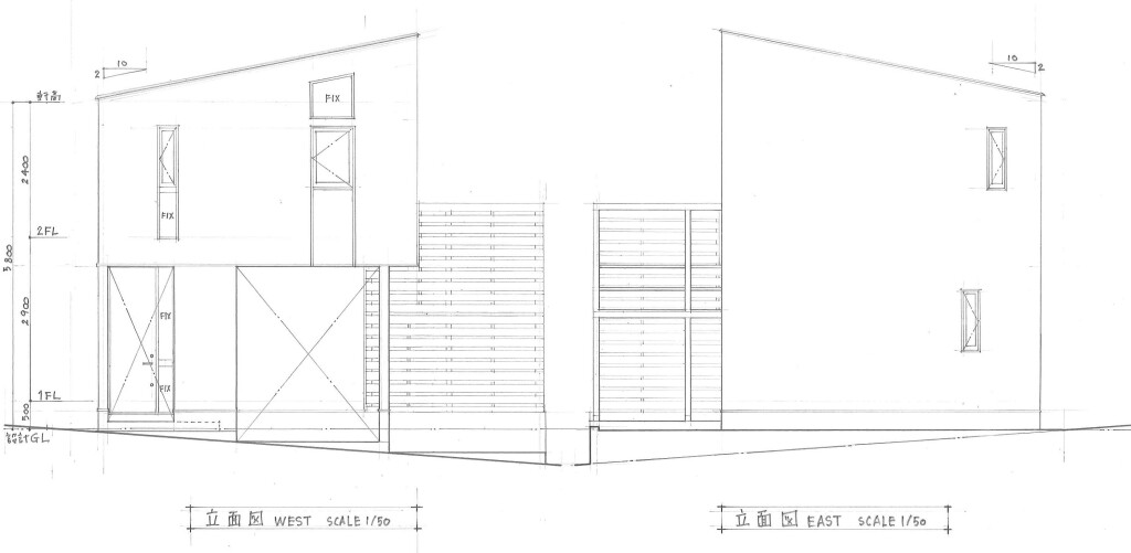 桜と暮らすⅡ　図面３＊NASH160